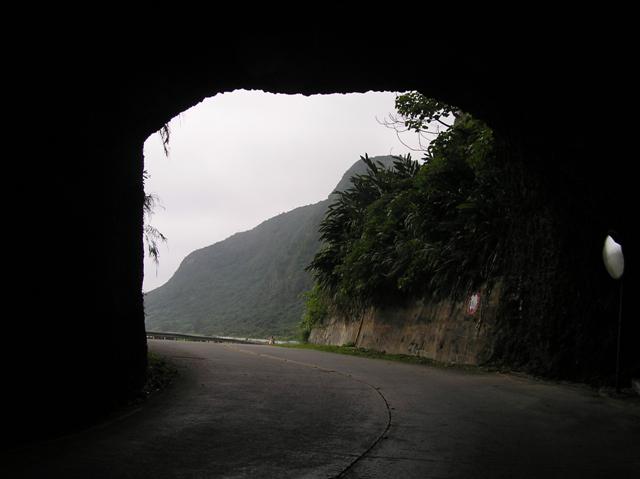 A bend in the cave